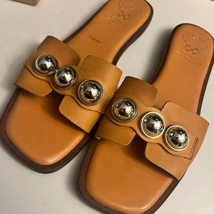 Vince camuto sandals leather